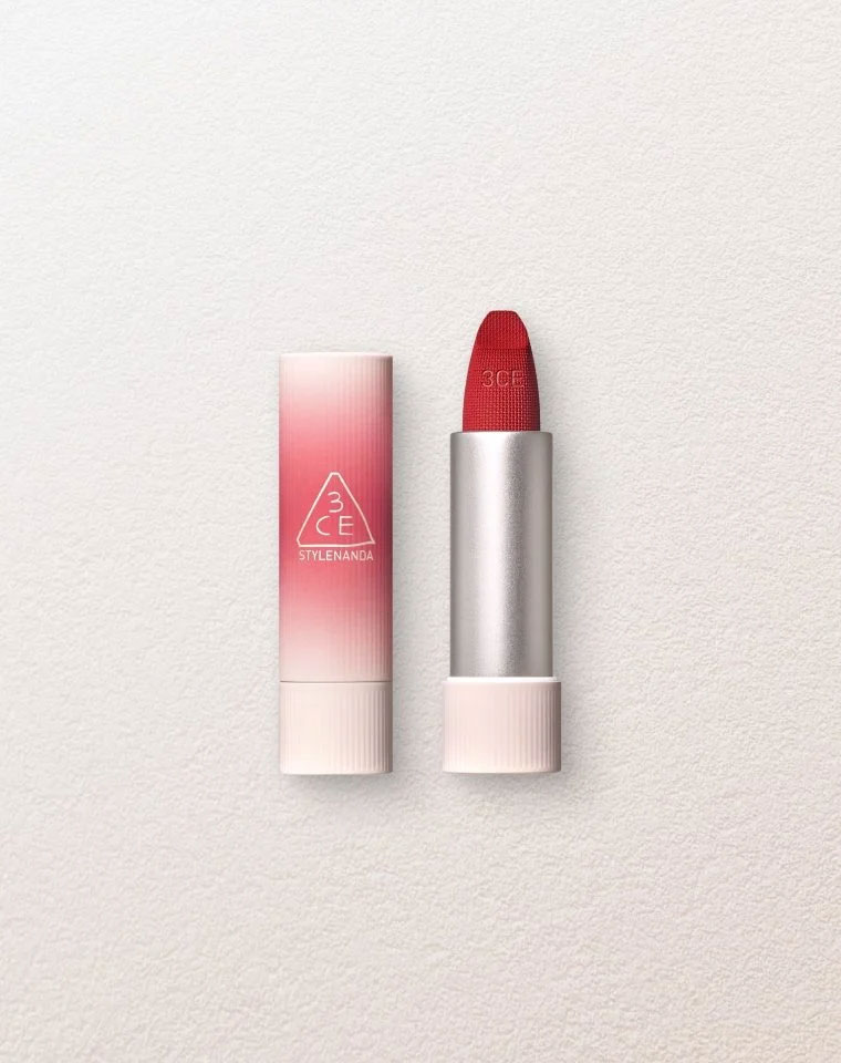 3CE Cashmere Hug Lipstick Hush Red